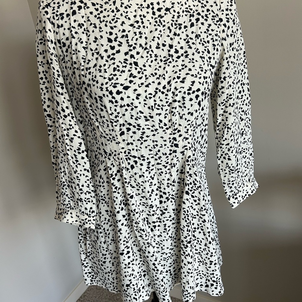 Seraphine Maternity Black and White Tunic